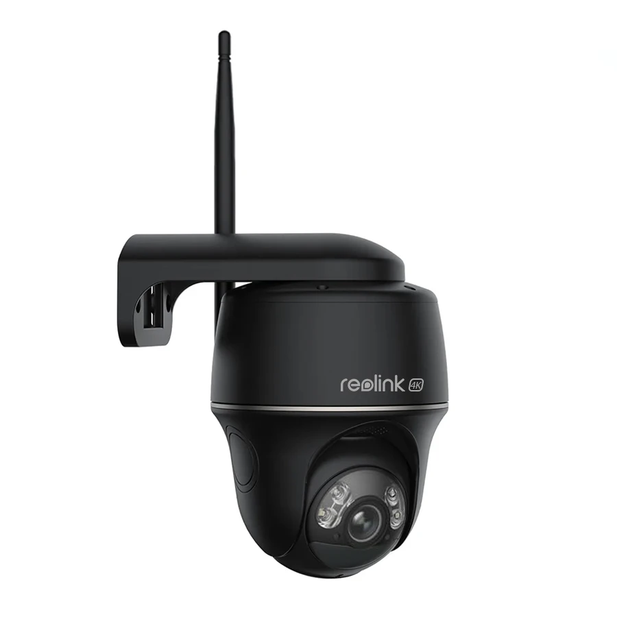 Reolink Argus PT Ultra 8Mpix 4K, WiFi 2,4 und 5GHz intelligente Kamera mit Personenerkennung, schwarz