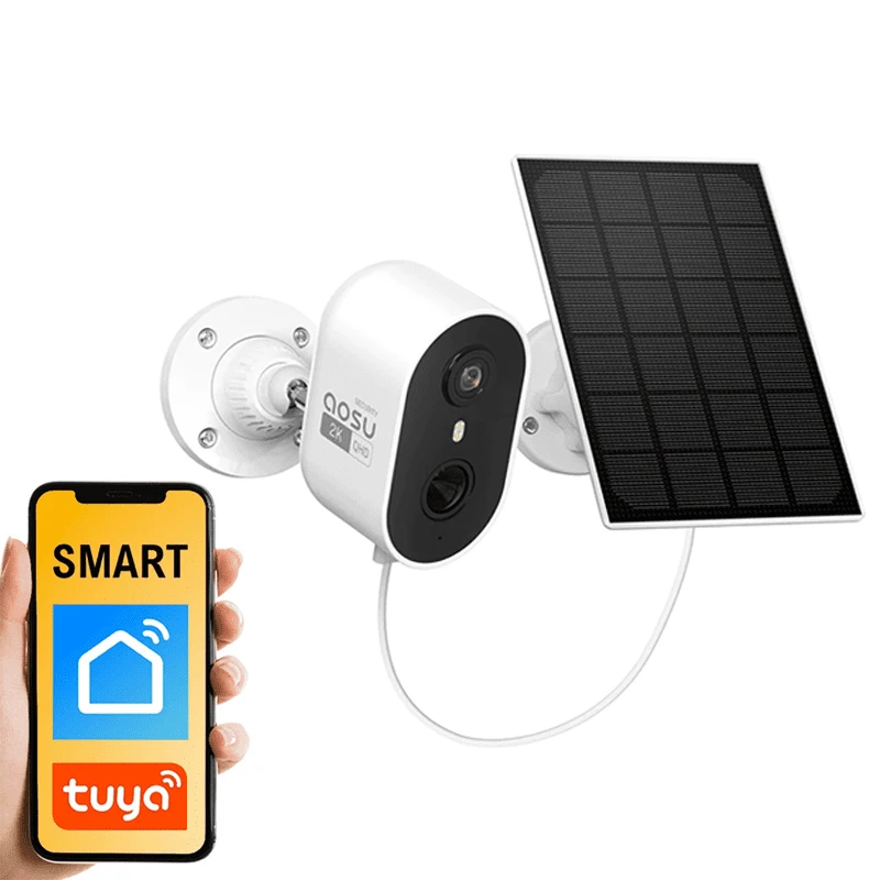 Intelligente Außensolarkamera Aosu SL-C7L für SMART Wi-Fi Tuya-Überwachung
