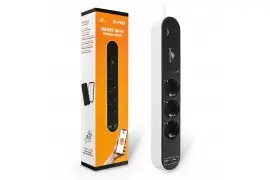 Smart Power Strip Verlängerungskabel mit USB Wi-Fi Controlled Smart Life Tuya Spacetronik SL-PS25