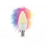 Inteligentna żarówka LED SmartLife Tuya Wi-Fi Qnect QN-WB03 E14 białe ciepłe + RGB