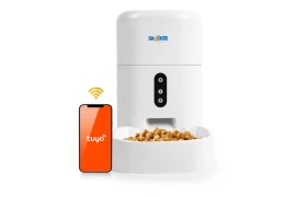 Intelligenter Tierfutterspender Wi-Fi Pet Feeder Smart Tuya Spacetronik Snacker SP-BLF50