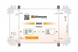 Johansson 8600 Universe (S2,T2,C) CI -> IP+RF (DVB-T/ISDB-T)