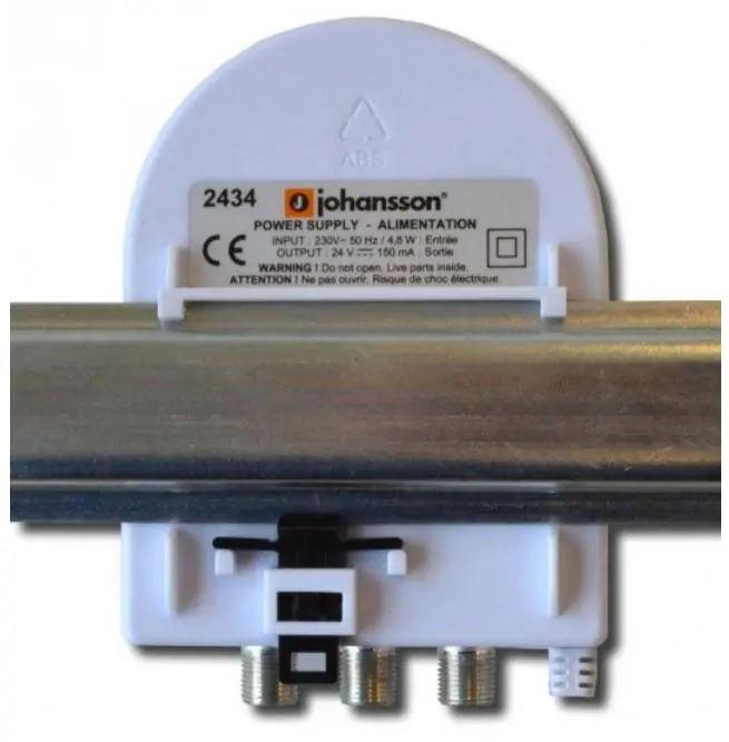 Johansson KIT7463/2434 wzmacniacz 2x UHF/VHF zasilacz 24V filtr LTE(4G)