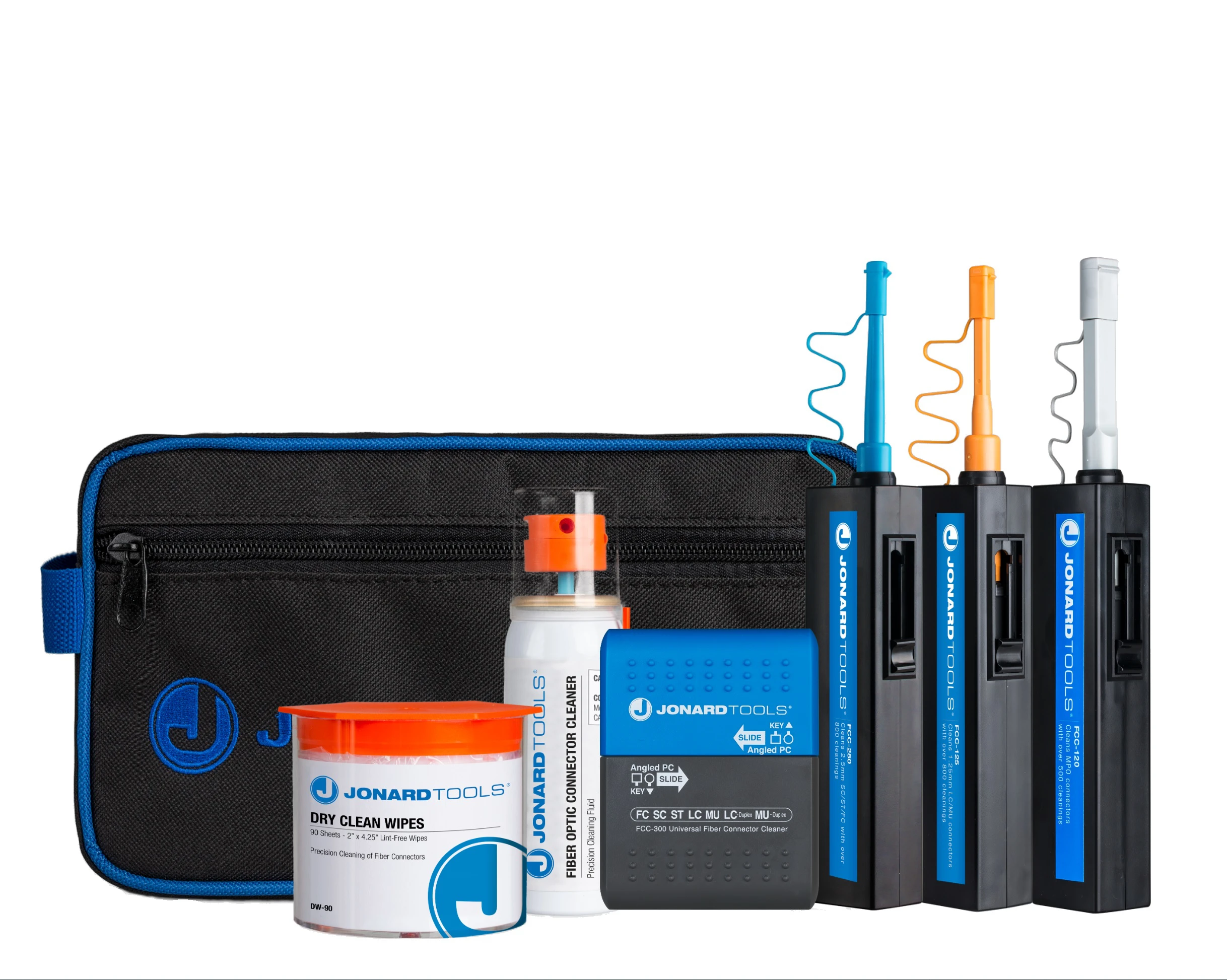JONARD TOOLS TK-287 Zestaw Do Czyszczenia Przyłączy Światłowodów