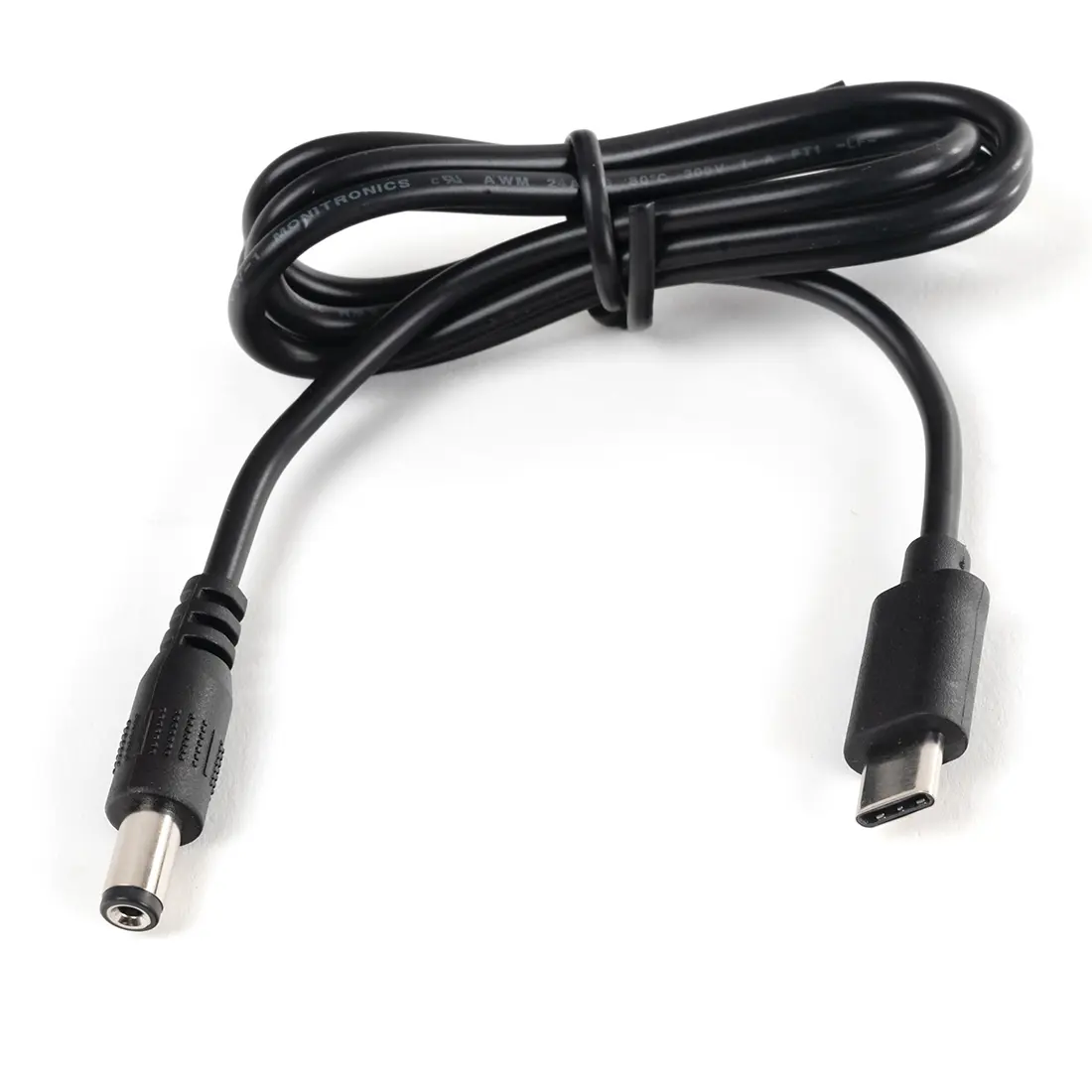 Kabel adapter zasilania z USB-C na DC 2.10/5.5 100cm Spacetronik