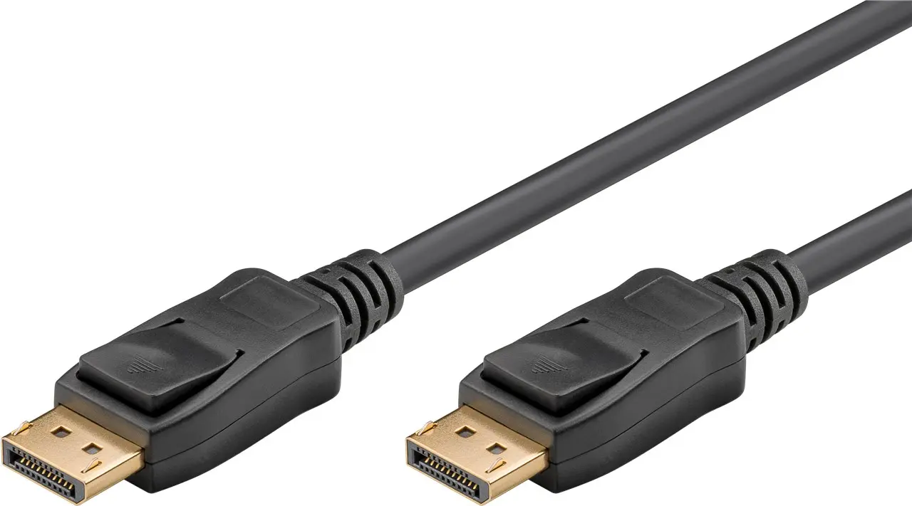 Kabel DisplayPort - DisplayPort DP/DP 1.4 czarny 8K 60Hz Goobay 1m