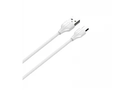 Kabel do szybkiego ładowania USB-A / micro-USB 3m 2,1A biały LS543M