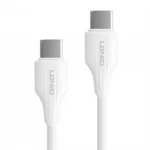 Kabel do szybkiego ładowania USB-C / USB-C 2m 65W biały LC122C