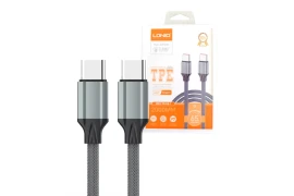 Schnellladekabel USB-C auf USB-C 65W LDNIO LC442_2m