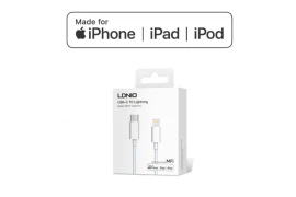 LDNIO USB-C-auf-Lightning-Kabel für schnelles Laden von Apple-Geräten