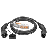 Kabel EV PHEV do ładowania samochodu elektrycznego Type 2 LAPP 22kW 32A czarny 5m