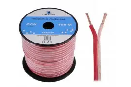 Kabel głośnikowy 2x1.50 CCA extra flexible 100m