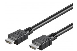 Kabel HDMI 1.4 FullHD 1080p ARC CEC Goobay czarny 1,5m