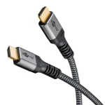 Kabel HDMI 2.1 8K 60Hz ARC HDR 3D Goobay Plus TEXTIL