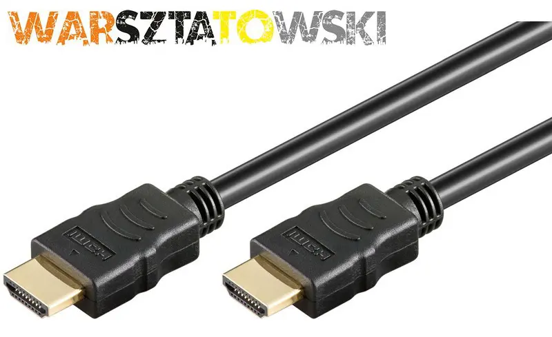 kabel HDMI Goobay Gold Black - 0,5M