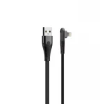 Kabel kątowy 90 stopni do szybkiego ładowania USB-A / Lightning 2m 2,4A LS582L