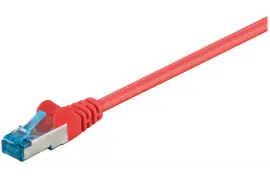 Kabel LAN Patch Cord CAT 6A S/FTP czerwony 2m