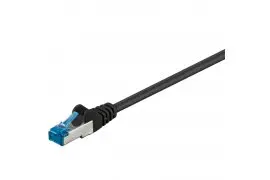 Kabel LAN Patch Cord CAT 6A S/FTP CZARNY 7,5m