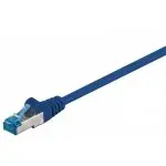 Kabel LAN Patchcord CAT 6A S/FTP niebieski 3m