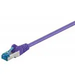 Kabel LAN Patchcord CAT 6A S/FTP fioletowy 3m