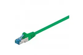 Kabel LAN Patchcord CAT 6A S/FTP zielony 15m