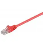 Kabel LAN Patchcord CAT 5E U/UTP red