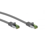 Kabel LAN Patchcord CAT 8.1 S/FTP cert. GHMT MIEDŹ szary 5m