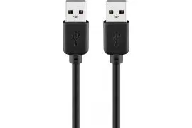 Kabel USB 2.0 Hi-Speed wtyk - wtyk USB-A Goobay 1,8m