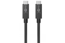Kabel USB-C 3.2 2x2 20 Gb/s 100W 20V 5A PD Goobay 0,5m