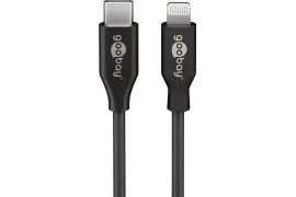 Kabel USB-C - Apple Lightning Plug 8-pin Goobay Czarny 1m