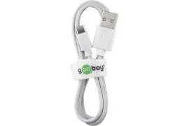 Kabel USB-C - USB typu A 2.0 Goobay Biały 3m