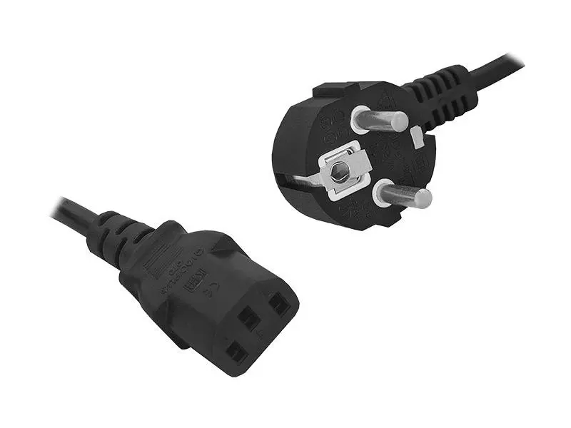 Kabel zasilający komputerowy 230V / 3pin C13 IEC - 3m