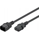 Kabel zasilający (komputerowy) IEC C13 - C14 Goobay czarny 5m