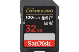 SANDISK Extreme Pro SDHC 32 GB 100/90 MB/s C10 V30 UHS-I U3 Speicherkarte