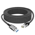 USB-Gigabit-Netzwerkkarte, Ethernet-Adapterkabel USB-A 3.0 auf RJ45 Spacetronik, 5m