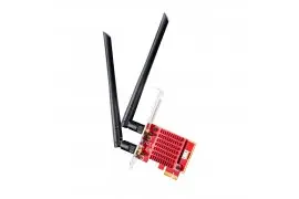 Karta sieciowa Wi-Fi 6 wewnętrzna na PCI-E AX5400 Wi-Fi 6E BT TriBand Radiator Bluetooth 5.2 2x 5dBi Cudy WE3000S