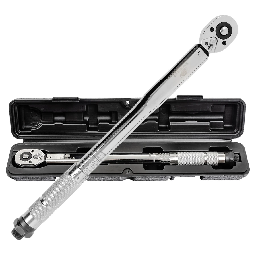 CrV Spacetronik SPM-T20 Drehmomentschlüssel 7-112Nm mit Arretierung und 3/8