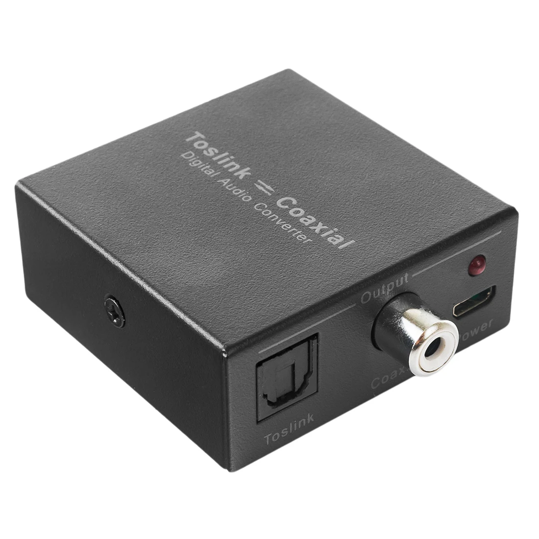 Audio Koaxial zu Toslink SPDiF HDC09 Konverter bidirektional
