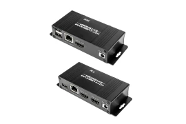 HDMI KVM Konverter zu LAN - RJ45 USB 60m Spacetronik