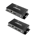 HDMI KVM Konverter zu LAN - RJ45 USB 60m Spacetronik