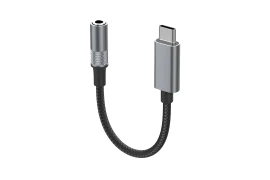  LS-Y80C USB-C zu jack 3.5 mm Adapter schwarz