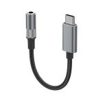  LS-Y80C USB-C zu jack 3.5 mm Adapter schwarz