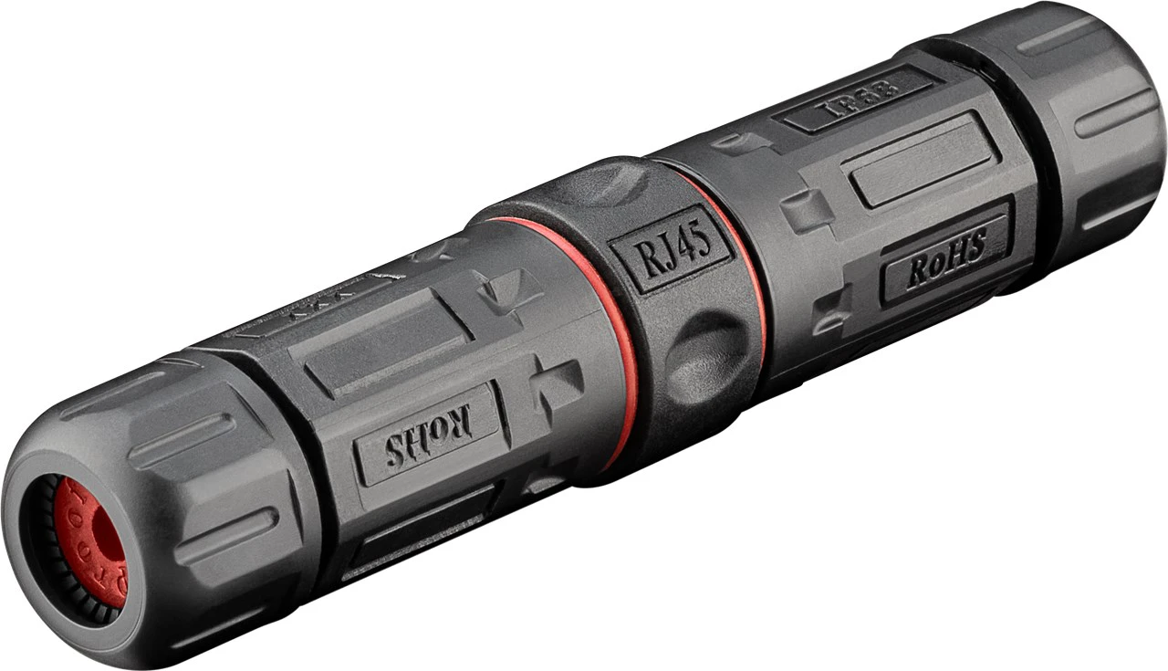 Łącznik kabli sieciowych RJ45 CAT5/6/6a/7 IP68 Goobay