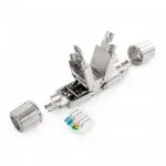 Werkzeugloser geschirmter RJ45-Stecker Spacetronik SP-LC01