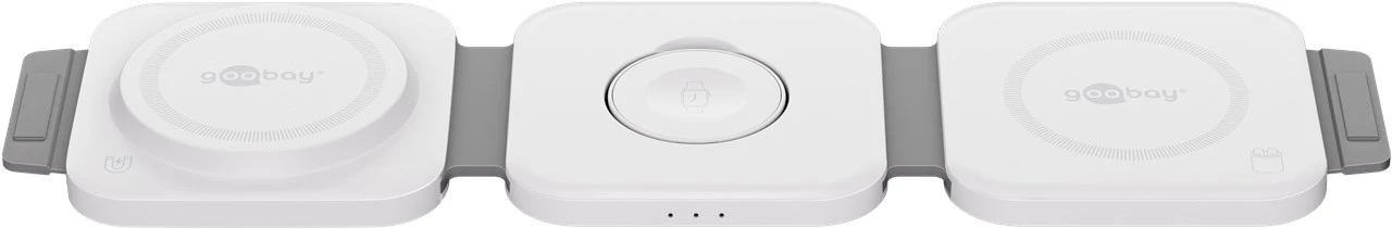 Ładowarka indukcyjna Goobay 15W składana 3w1 USB-C