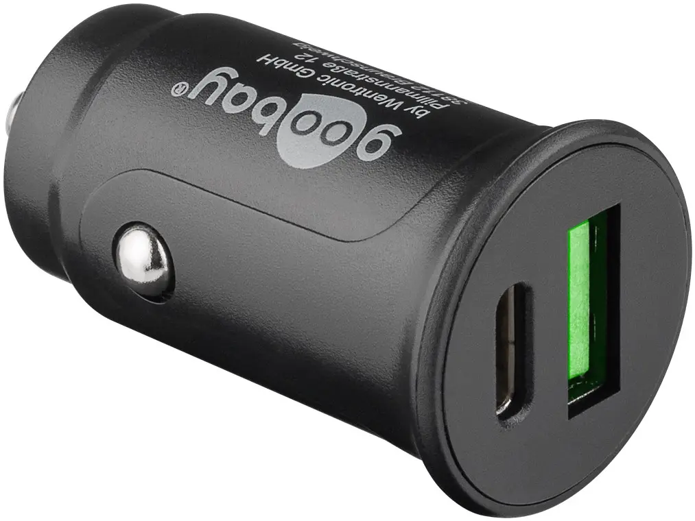 Ładowarka samochodowa USB USB-C PD 27W max. 3A Goobay