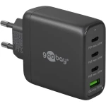 Ładowarka sieciowa 3x USB-C + USB superszybkie ładowanie 68W QC 3.0 PD Goobay czarna