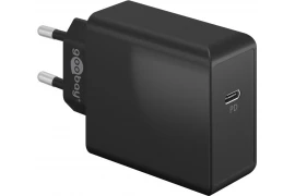 Ładowarka sieciowa USB-C superszybkie ładowanie 65W Power Delivery Goobay czarna