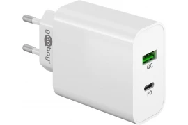 Ładowarka sieciowa USB USB-C 45W Quick Charge Power Delivery Goobay biała