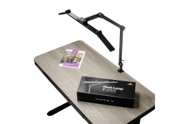 Schreibtisch Zeichenlampe Spacetronik Glow D1 Verstellbar Schwarz 24W